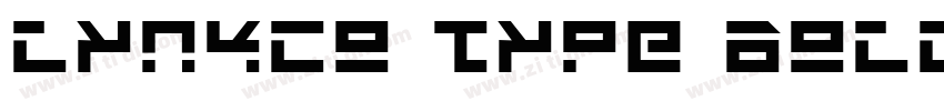 LYNKCO TYPE BOLD字体转换